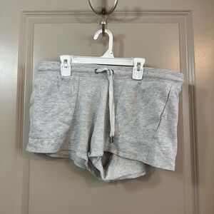 Gray Women's pajama/lounge shorts